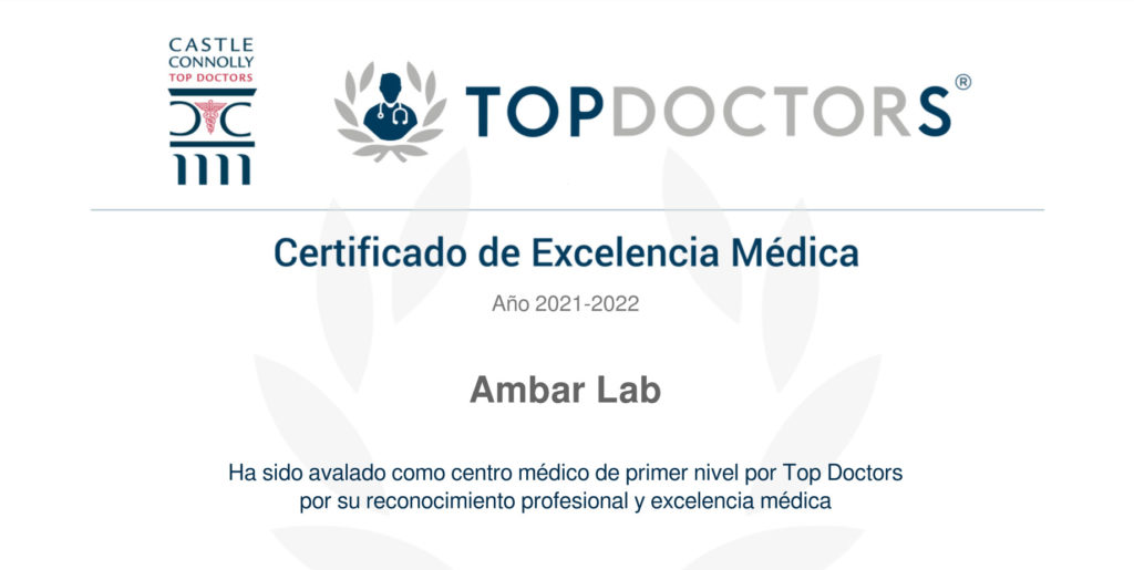 Certificado Top Doctors
